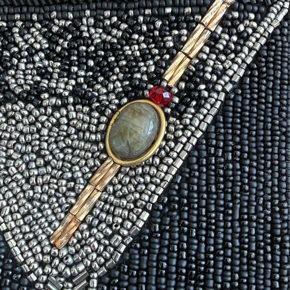 Mary Frances Crossbody Beaded Phone Bag - Picture 2 of 6